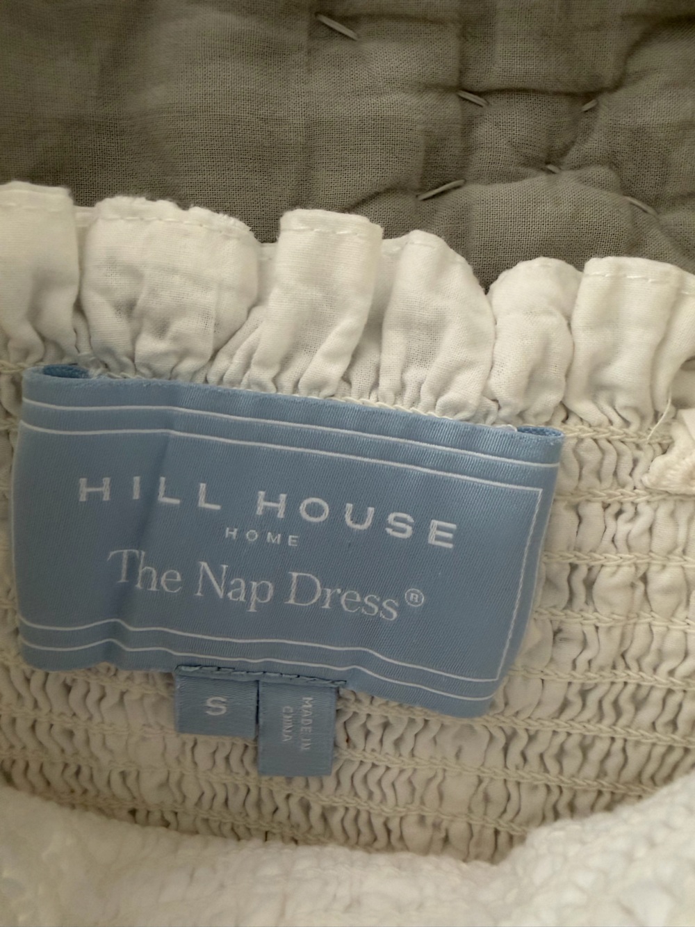Hill House White Eyelet Nap Dress - Picture 5 of 5
